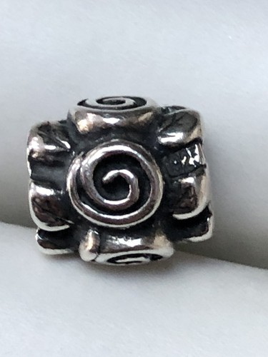 (3) RETIRED Authentic PANDORA Sterling Silver Rose Charms w/ Gift Box!! - Picture 7 of 9
