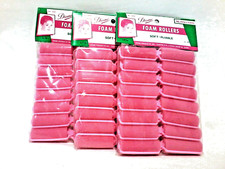 Foam Hair Rollers Curlers, Diane Model 1918, 3 Packages, 48 Medium Rollers