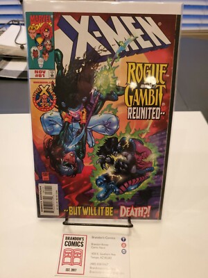 Marvel Comics X-Men November #81 Rogue And Gambit Reunited Vintage
