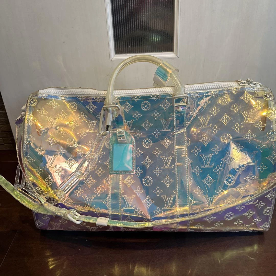 Louis vuitton prism keepall shop bandouliere 50