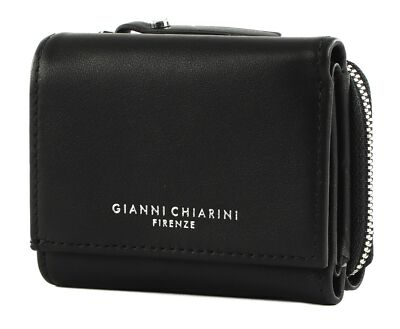 GIANNI CHIARINI Lush Wallet Geldbörse Nero schwarz Neu