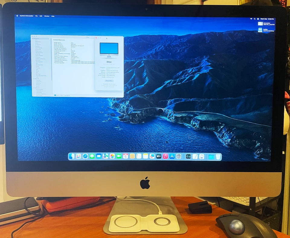Apple iMac 5K 27 inch 2017 (2TB, i7-7700K, 4.2GHz, 64GB) - Image 2 of 4