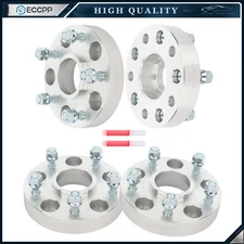 4P 1.25" Hub Centric Wheel Spacers 5x5 For Jeep Wrangler JK Grand Cherokee WJ WK