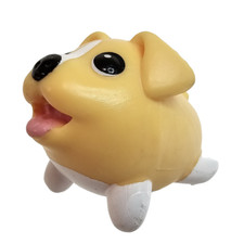 Spin Master Chubby Puppies  Friends Baby Dog Mini Figure Beige White Toy 1"