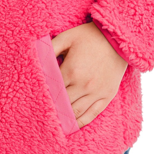 MEMBER'S MARK Girls' Sherpa in Fuchsia, 5/6 - Picture 4 of 4