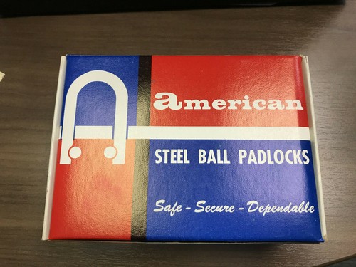 Candado Vintage American Lock, Modelo # 206, Keyed Different (KD), NOS - Imagen 5 de 8