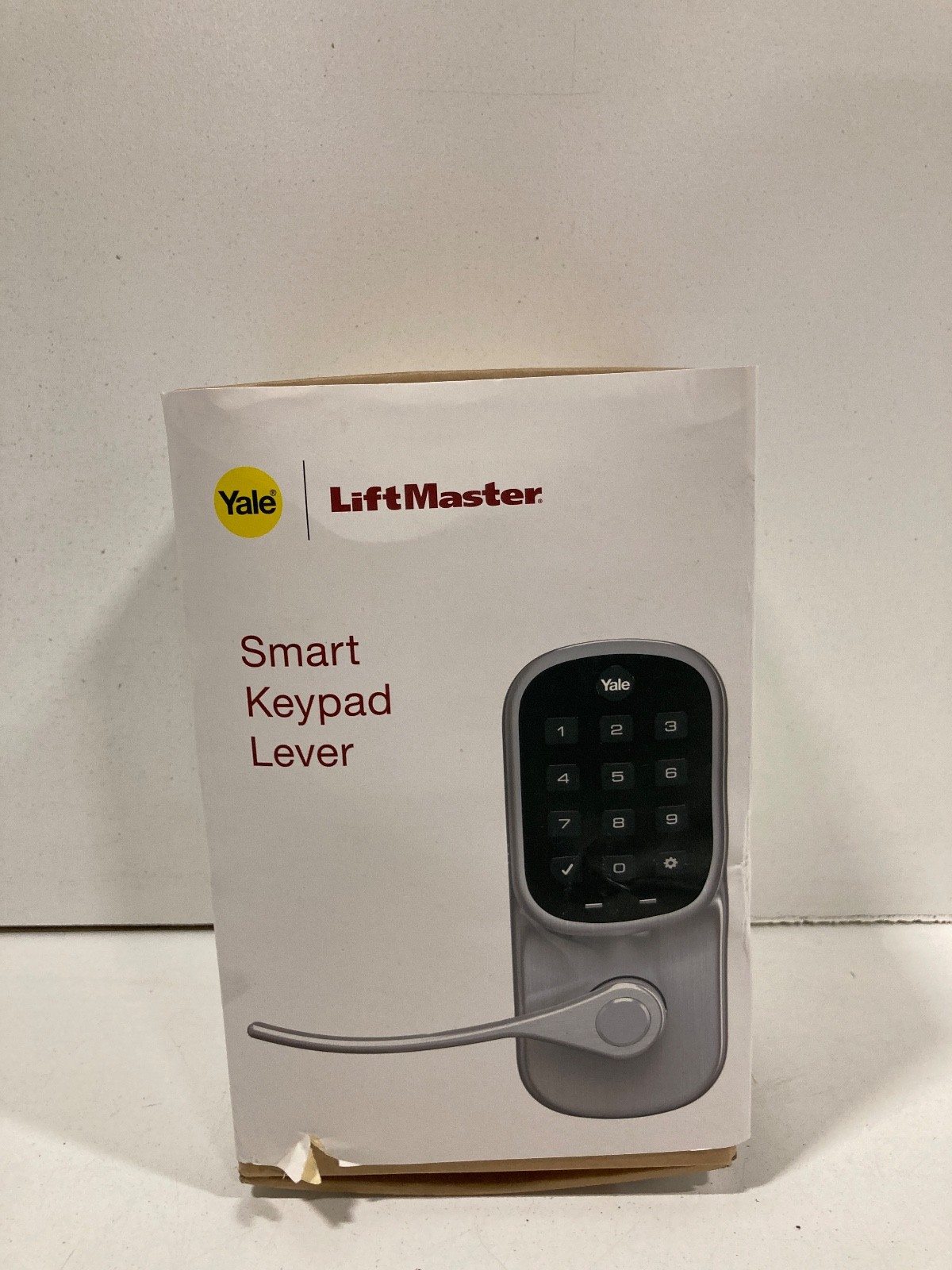 Yale | LiftMaster Smart Lock with Keypad Lever- Works with myQ App & Key