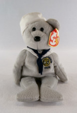 TY 10 Yrs. Beanie Babies - RONNIE the Sailor Bear USA Exclusive 8.5-inch MWMTS