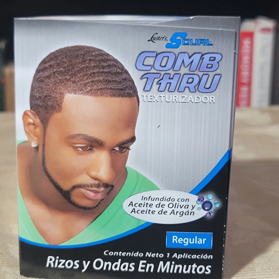 Peine de rizos Luster's S texturizador para hombre SCurl expande la onda/rizo natural Foto 4 de 4