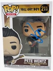 Pete Wentz Signed Fall Out Boy Funko Pop Rocks Pete Wentz #211 Autograph BAS COA