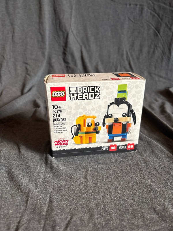 LEGO 40378 Disney Brickheadz Goofy and Pluto SEALED