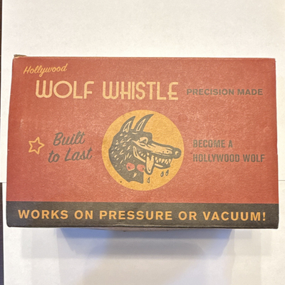 #ad Hollywood Wolf Whistle Horn Pressure or Vacuum Box Bracket amp; Fittings Gray $45.00