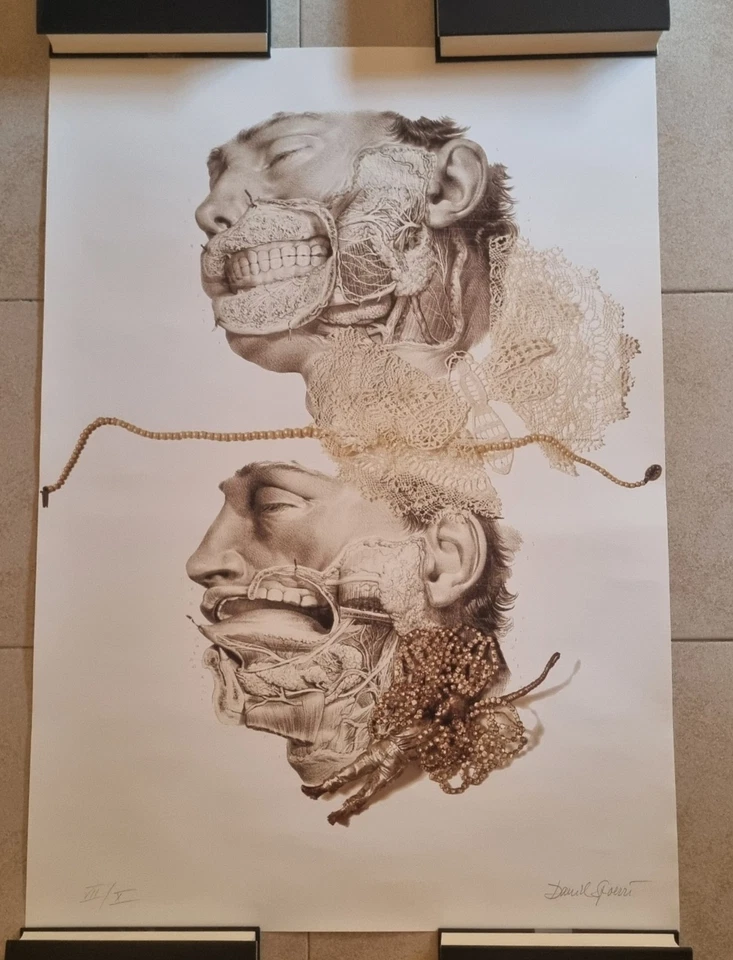 Daniel Spoerri - Serigrafia firmata e numerata - Edizione soli 10 esemplari - Immagine 2 di 4