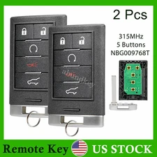 2 for Cadillac 2010-2015 SRX 2013 2014 ATS XTS Keyless Entry Remote Key Fob