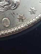 1900-O Morgan Silver Dollar VAM 15 A Doubled Stars - GEM UNC Capitol Holder