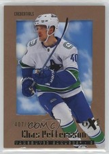 2023-24 Skybox E-X 2000 Credentials 407/499 Elias Pettersson #16 14hk