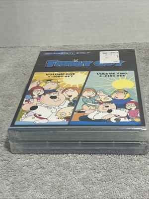 FAMILY GUY DVD Volume 1 & 2 Season One Two Three Sealed 7 discs