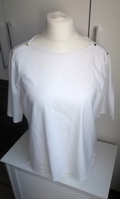 Damen T-Shirt weiß  von ''Cortefiel'' Gr. XL NEU mit Etikett