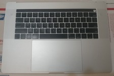 APPLE MACBOOK PRO A1990 case KEYBOARD PALMREST TRACKPAD BATTERY Silver A- READ 1