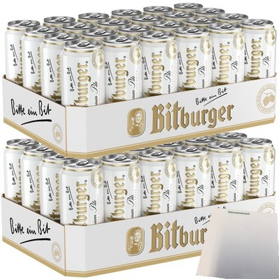 Bitburger Premium Pils Vol. 4,8% 48er Pack 48x0,5L Dose Einweg Pfand  usy Block