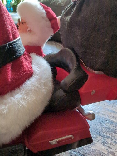 Clothtique Possible Dreams good day for a ride Harley-Davidson Santa & Mrs Rare! - Picture 13 of 13