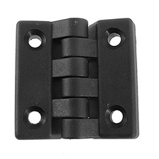 2pcs Pair Single Axle Loaded Plastic Door Cabinet Hinges 65mm Length
