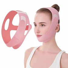SXBBSMC Chin Strap for Sleeping - Double Chin Reducer Face V Line Lifting Mas...