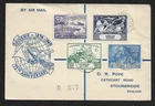 FALKLAND ISLANDS TO ENGLAND UK UPU SET ON ILLUSTRATED REGD FIRST DAY COVER 1949