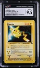 Pikachu 1999 Pokemon Movie Mewtwo Strikes Back Black Star Promo  CGC 9.5 MINT+