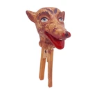 Rare Vintage 1940s Wolf Composition Ventriloquist Hand Puppet Toy/Doll Argentina