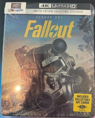 Fallout Season 1 - 4K Limited Edition Steelbook OOP - Ships In Box - Art Cards