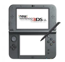 Nintendo 3ds LL Console Black And 128 GB SD And Charger And Pen