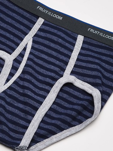 Fruit of the Loom Big Boys' Assorted Fashion Brief 5 Pack ,Multi,L (14-16) - Picture 3 of 4