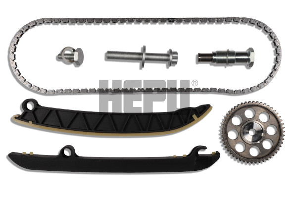 Hepu Steuerkettensatz Zahnkette Kette Geschlossen FüR VW Polo 1.2 TSI Golf VI-image