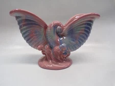 Vintage Pink & Blue Royal Haeger / Hickman Pottery Shell Planter / Vase USA