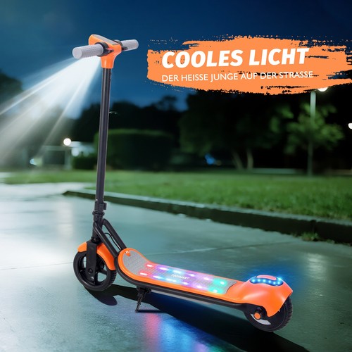 JY Scooter Eléctrico para Niños, 10 km de Autonomía - Motor 110W - Pantalla LCD - Imagen 6 de 7