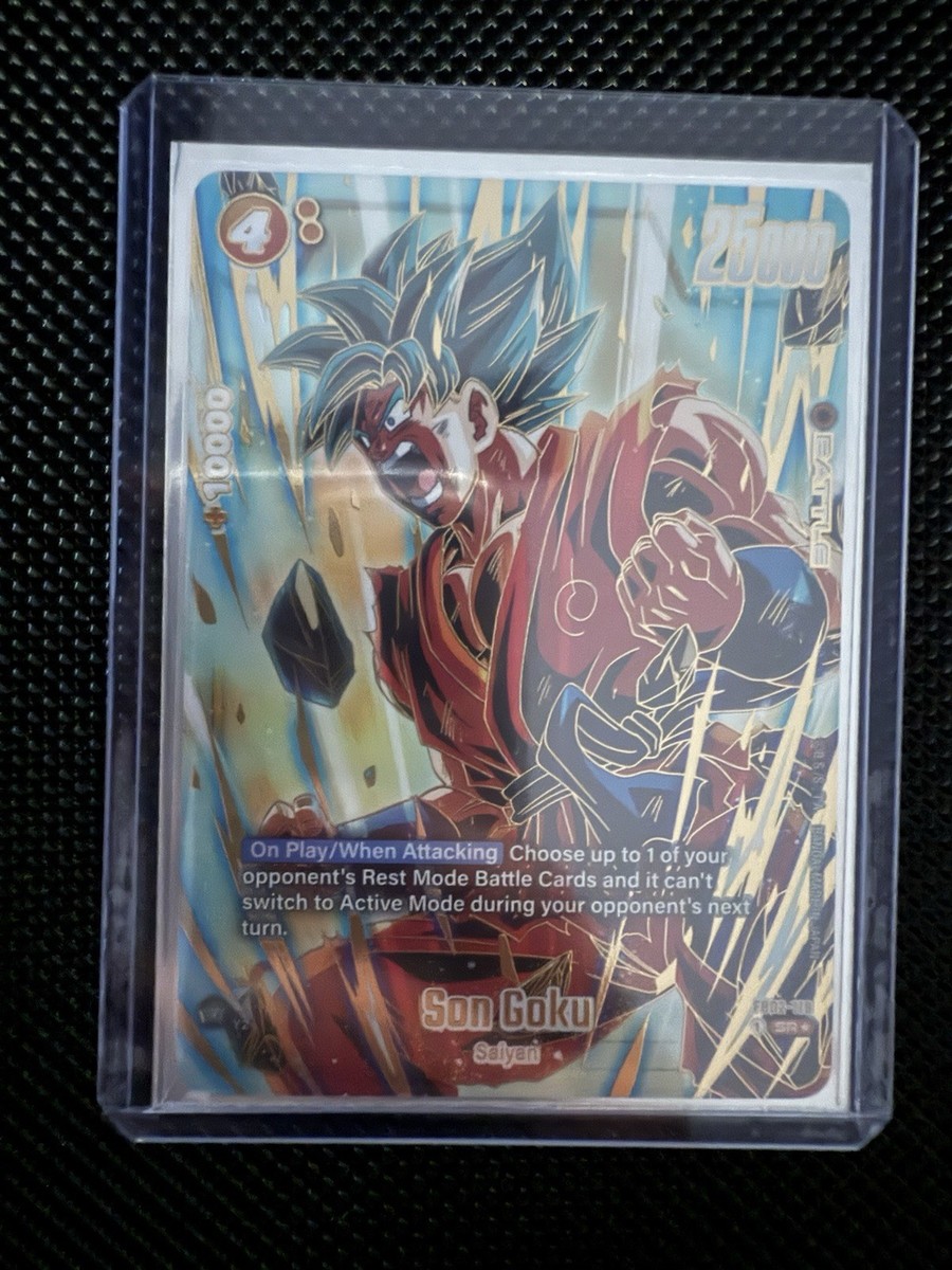 Son Goku FB02-119 1st Anniversary Promo Alternate Art Dragon