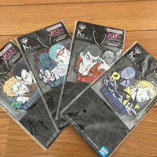 Ichiban Kuji JoJo's Bizarre Adventure K Prize Rubber Charm Set of 4