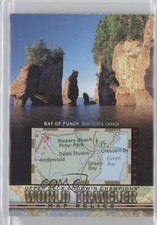 2018 Goodwin Champions World Traveler Map Relics Bay of Fundy Canada #WT-56 7ak