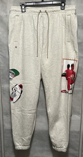 Nike Air Jordan Artist Series Sweatpants By Jacob Rochester Graphic Size L NWT