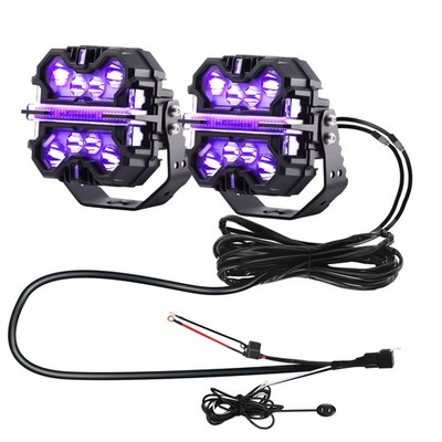Auxiliary Light Harness For maXpeedingrods RGB LED 360W Touch Control 2 Plugs