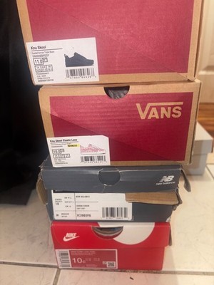 Puma , Nike , Vans & New Balance toddler sneaker bundle all size 10c