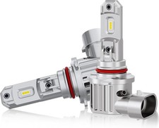 HB3 9005 LED Bulbs, 1000 Super Bright 40000LM Cool White 6500K,1:1 Mini Size, P