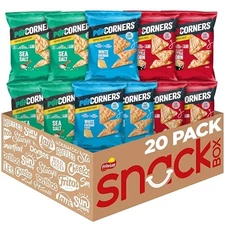 PopCorners Popped Corn Snacks Core 3 Flavor Pack 1 oz Pack of 20