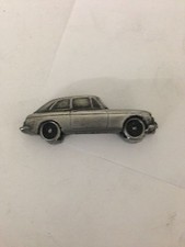 MG C GT ref131 pewter effect car Magnet fridge filling cabinet