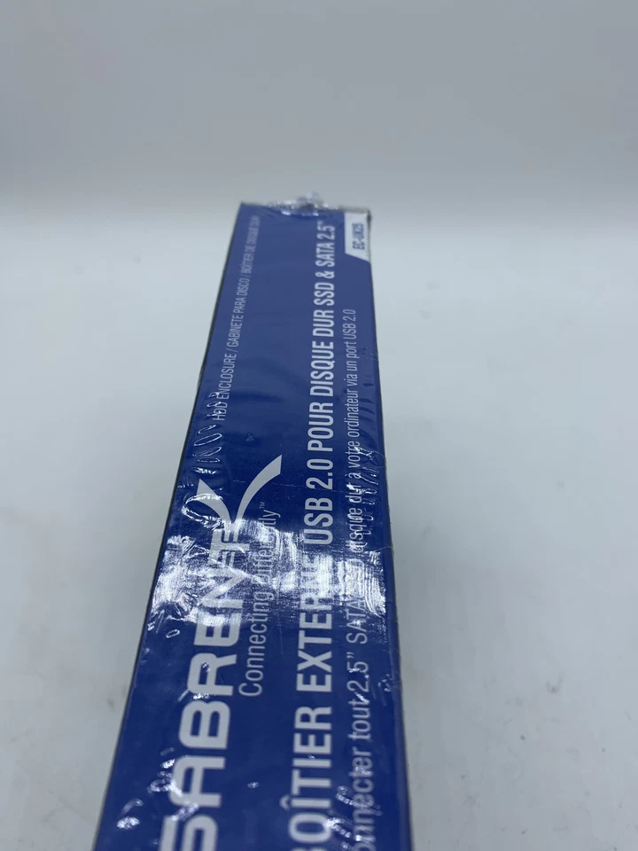 SEALED Sabrent EC-UK25 2.5" SSD/SATA Hard Drive Enclosure USB 2.0 w/ FREE S/H - Image 3 of 3