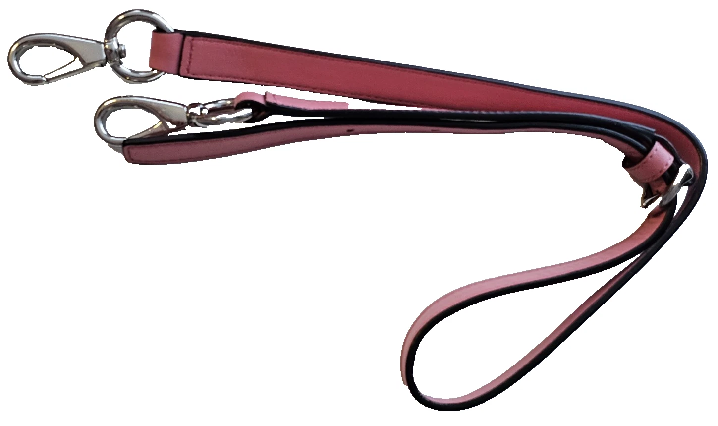 Borsa a mano Coach KRST grande in pelle rosa e argento nuova con etichette F22309