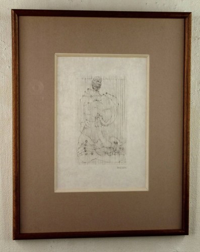 Hans Bellmer "Mode d'empli" Etching Signed Framed ED165, 1967 Full Margins - Picture 4 of 4
