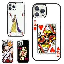Anti scratch Cover For Apple iPhone Samsung Galaxy Motorola Queen Playing Card