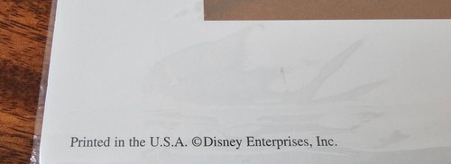 Beauty & The Beast Ballroom Dance Lithograph, Disney, Princesses, Belle,  - Bild 4 von 5